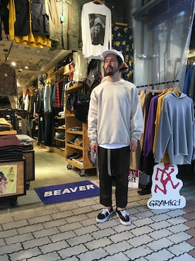 「スケートスタイル」｜牛木さん（メンズ・165cm）の秋コーディネート