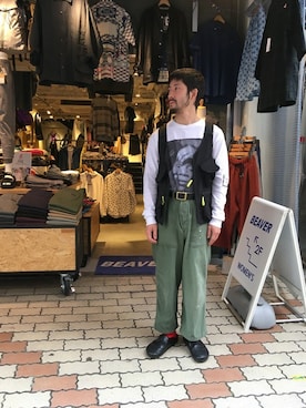 牛木さん（メンズ・165cm）の春コーディネート