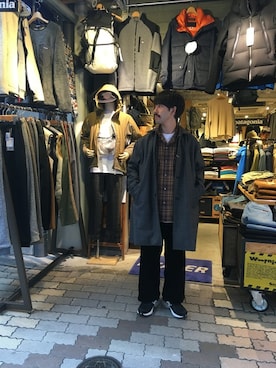 「アキコーデ」｜牛木さん（メンズ・165cm）の秋コーディネート