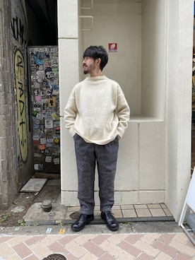 「フユコーデ」｜牛木さん（メンズ・165cm）の秋コーディネート