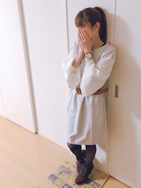 「Ted Baker（テッドベーカー）のアイテム」を使った、涼菜さん（レディース・153cm）の春コーディネート