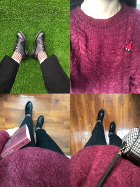 「Etam（エタム）のアイテム」を使った、一二さん（レディース・160cm）の秋コーディネート