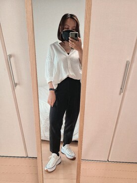 Shine F.さん（レディース・157cm）の夏コーディネート