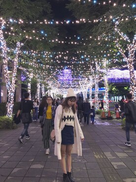 「NET（ネット）のアイテム（その他アウター）」を使った、Penny🐰さん（レディース・156cm）の冬コーディネート