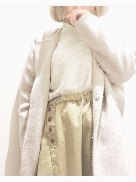 「KBF+」｜「アイテム（その他アウター）」を使った、itkさん（レディース・150cm）の春コーディネート
