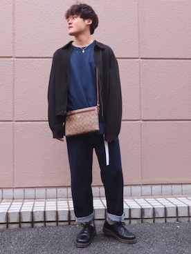 「temptation（テンプテーション）のアイテム（ジャケット/アウター）」を使った、うえにゅさん（メンズ・168cm）の春コーディネート