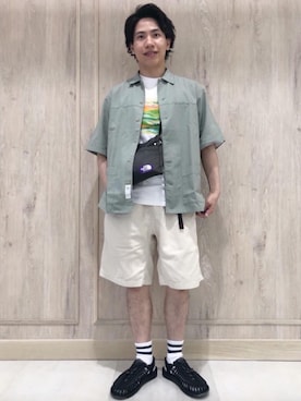 「■THE NORTH FACE」｜nagase_sさん（メンズ・167cm）の春コーディネート