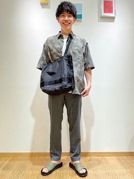 「☆柄シャツ」｜nagase_sさん（メンズ・167cm）の夏コーディネート