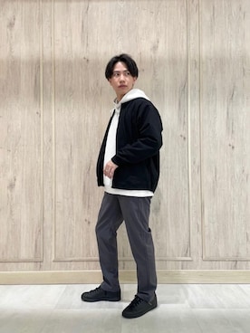 「green label relaxing（グリーンレーベルリラクシング）のアイテム（ブルゾン）」を使った、nagase_sさん（メンズ・167cm）の秋コーディネート