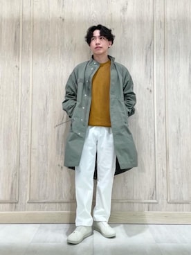 「green label relaxing（グリーンレーベルリラクシング）のアイテム（その他アウター）」を使った、nagase_sさん（メンズ・167cm）の冬コーディネート