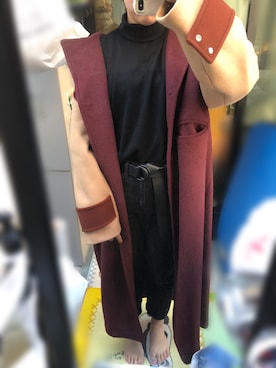 ふさん（レディース・170cm）の冬コーディネート