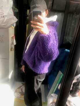「Champion（チャンピオン）のアイテム（ブルゾン）」を使った、ふさん（レディース・170cm）の春コーディネート