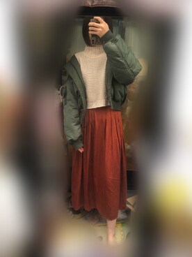 ふさん（レディース・170cm）の冬コーディネート