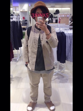 KNさん（メンズ・168cm）の春コーディネート