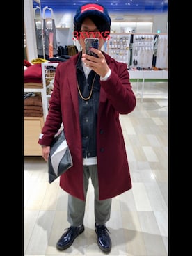 KNさん（メンズ・168cm）の冬コーディネート