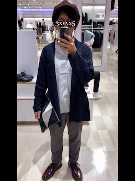 KNさん（メンズ・168cm）の秋コーディネート