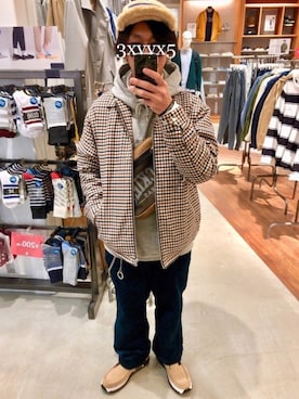 KNさん（メンズ・169cm）の冬コーディネート