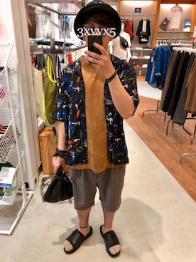 KNさん（メンズ・169cm）の夏コーディネート