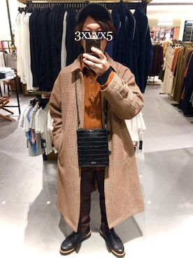 KNさん（メンズ・170cm）の冬コーディネート