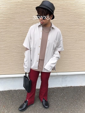 KNさん（メンズ・170cm）の春コーディネート