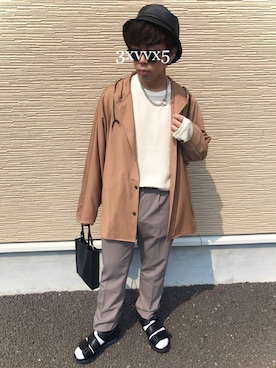 KNさん(メンズ・170cm)の夏コーディネート