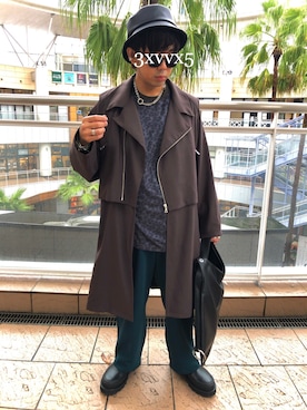 KNさん（メンズ・170cm）の秋コーディネート