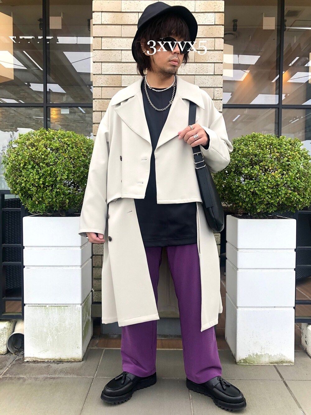 HARE(ハレ)の「2WAYヘンケイトレンチコート(HARE)(ステン HARE(ハレ)の「2WAYヘンケイトレンチコート(HARE)(ステン