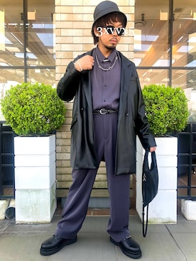 KNさん（メンズ・170cm）の春コーディネート