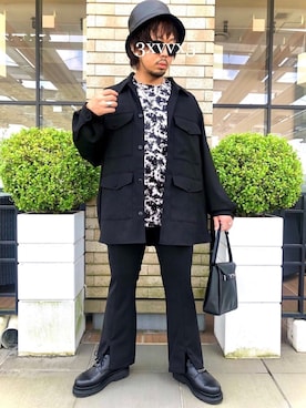 KNさん(メンズ・170cm)の春コーディネート