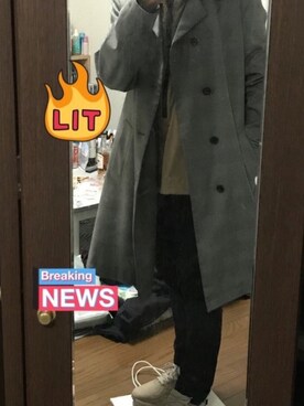 「tk.TAKEO KIKUCHI（ティーケータケオキクチ）のアイテム（その他アウター）」を使った、Gohandesu-Yo!さん（メンズ・165cm）の秋コーディネート