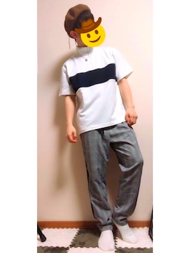 トートさん(メンズ・170cm)の春コーディネート