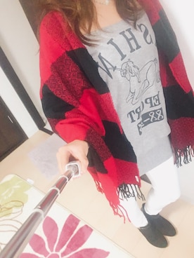 「ALDO（アルド）のアイテム（ブーティ）」を使った、Moeka Sakataさん（レディース・157cm）の春コーディネート
