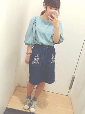 MIKA◎さん（レディース・152cm）の夏コーディネート