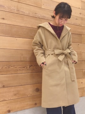 MIKA◎さん（レディース・152cm）の冬コーディネート