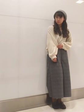 MIKA◎さん（レディース・152cm）の冬コーディネート