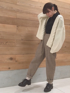 MIKA◎さん（レディース・152cm）の秋コーディネート