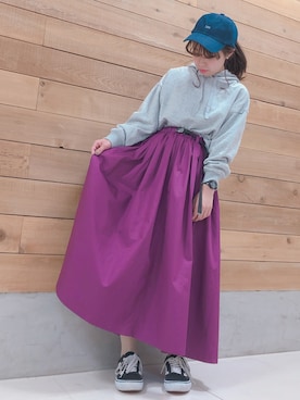 「モノトーン派？カラーコーデ派？」｜MIKA◎さん（レディース・152cm）の冬コーディネート