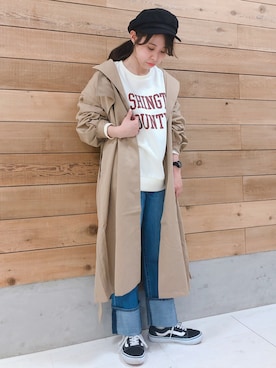 MIKA◎さん（レディース・152cm）の冬コーディネート