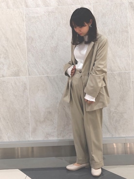 MIKA◎さん(レディース・152cm)の春コーディネート