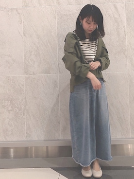 MIKA◎さん（レディース・152cm）の春コーディネート