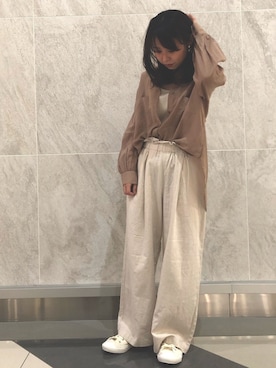 MIKA◎さん（レディース・152cm）の春コーディネート