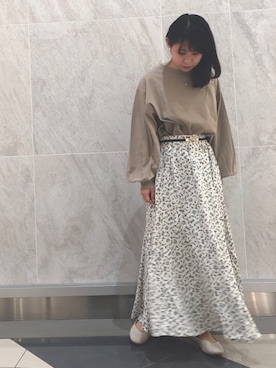 MIKA◎さん（レディース・152cm）の春コーディネート