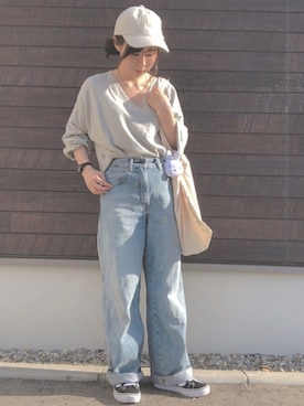 MIKA◎さん（レディース・152cm）の春コーディネート