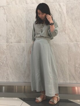 MIKA◎さん（レディース・152cm）の夏コーディネート