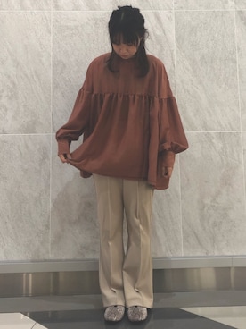 MIKA◎さん（レディース・152cm）の秋コーディネート