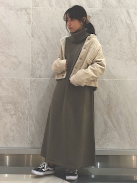 MIKA◎さん（レディース・152cm）の冬コーディネート