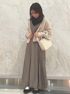 MIKA◎さん(レディース・152cm)の冬コーディネート