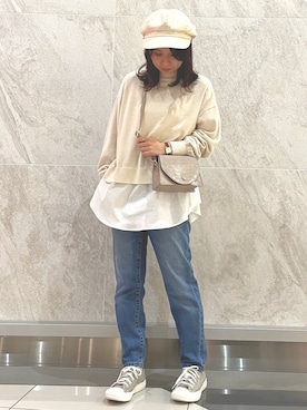 MIKA◎さん（レディース・152cm）の冬コーディネート