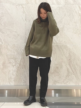 MIKA◎さん（レディース・152cm）の冬コーディネート