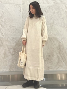 MIKA◎さん（レディース・152cm）の冬コーディネート